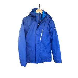 THE NORTH FACE Women's Thermoball Snow Triclimate Blue Ski/Snowboard Jacket